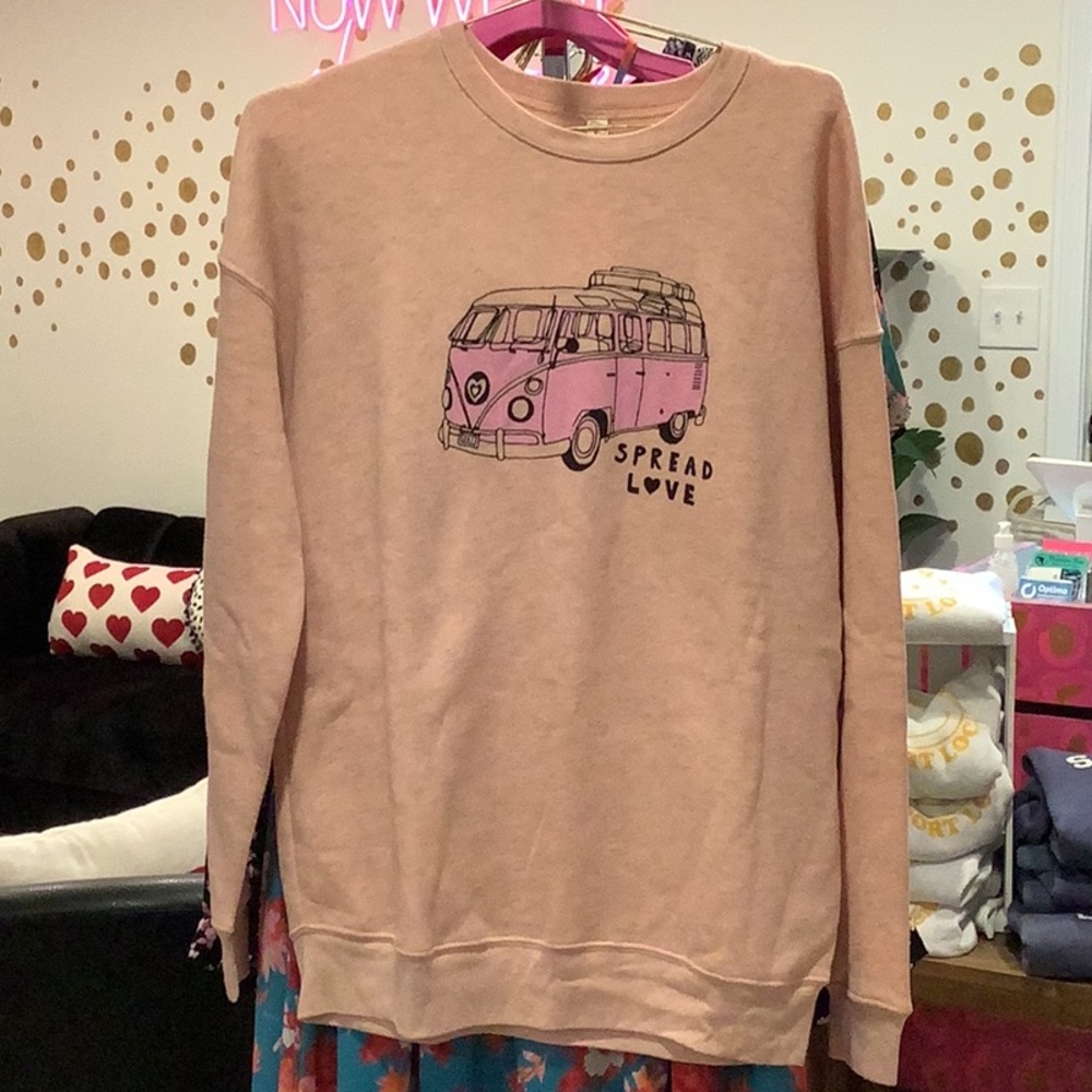 Spread love VW bus sweater
